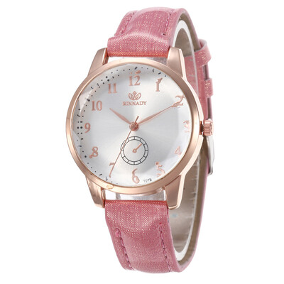 

Leather strap digital dial fashion ladies watch wholesale student watch