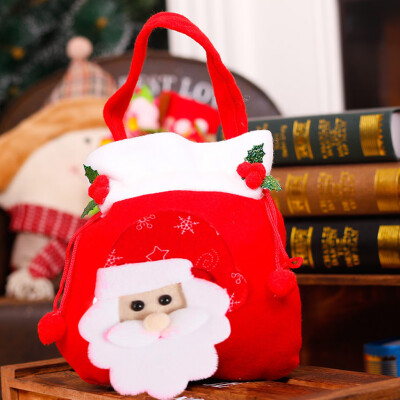 

Tailored Christmas Candy Tote Bags Childrens Kindergarten Mall Christmas Apple Gift Bag