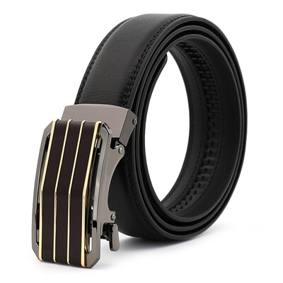 

Famous Brand Belt Men Top Quality Genuine Luxury Leather Belts for MenStrap Male Metal Automatic Buckle mens belts LY1180-277