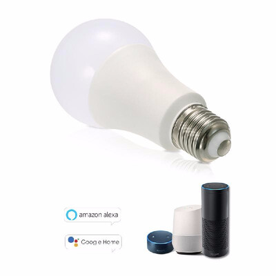 

Smart WiFi LED Light Bulb Phone APP Remote Control Timer to Turn OnOff Voice Control Compatible with Amazon Alexa & for Google Ho