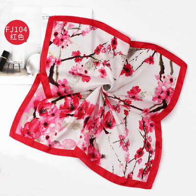 

Korean version of the spring&autumn professional silk small square scarf scarves wild small scarf scarf gift silk wholesale FJ104