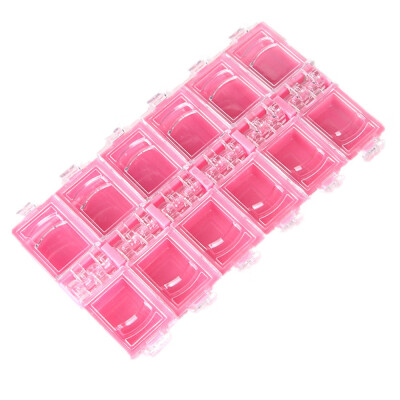 

Toponeto 12 Grid Fashion Independent Acrylic Nail Decorations Storage Box