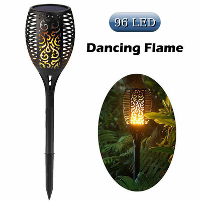 

1PC 96 LED Waterproof Flickering Flame Solar Torch Light Garden Lamp Outdoor