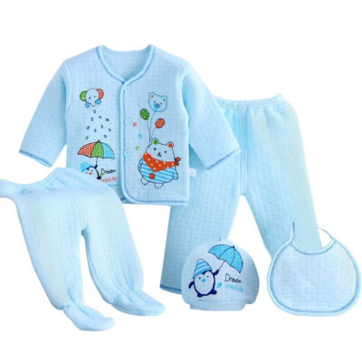 

China Baby Clothes set Newborn Boys Girls Soft Outfit Print Shirt&Pants Cotton clothing