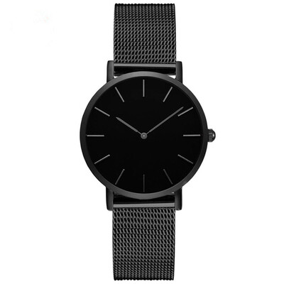 

RM Fashion Luxury Women Watch Stainless Steel Analog Quartz Wristwatch