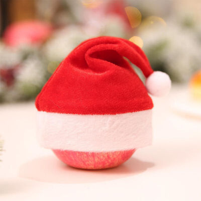 

New Hot Christmas Eve Apple Set Apple Hat Small Hat Christmas Child Gift Bag Decoration Home Garden Festive Party Supplies
