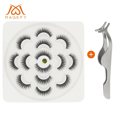 

〖Follure〗7 Pairs Of Lotuses With 3D Mink False Eyelashes And Natural Dense Eyelashes