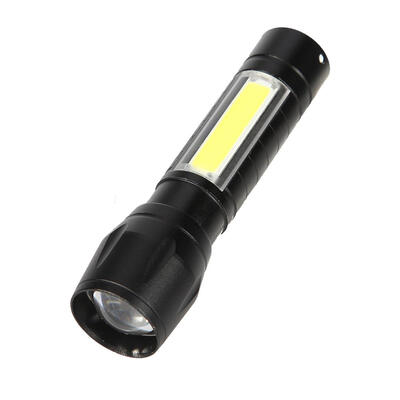 

Mini XPECOB LED Flashlight USB Charging Zoomable Outdoor Lighting Torch