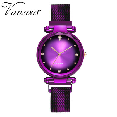 

Women Watches Design Dot Dial Ladies Irregular Quartz Wristwatch Mesh Belt Strap Clock Rose Gold Rhinestone Zegarki Damskie