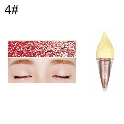 

Glittering Ice Cream 6 Colors Powder Eye Shadow Women Makeup Beauty Cosmetics