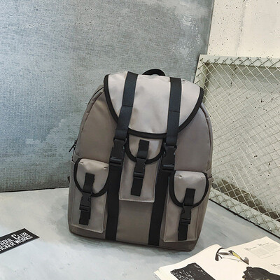 

Two-shoulder men&women bag Korean version of the wild large-capacity high school student bag fashion leisure travel