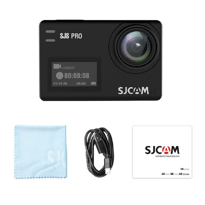

SJCAM SJ8 PRO Action Camera 4K60FPS WiFi Sports Cam 23 Inch Touch Screen with 170° Wide Angle EIS 8X Digital Zoom Waterproof Cam