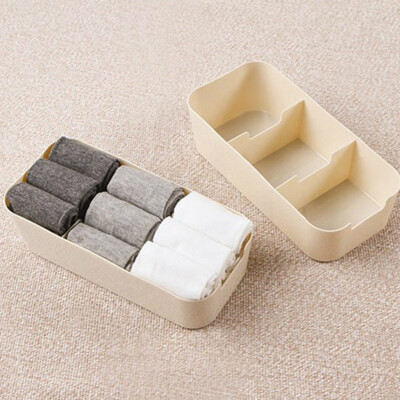 

Toponeto Home Underwear Storage Box Close-Fitting Clothing Desktop Finishing Box
