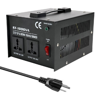 

Intelligent Efficient Step Up Down Transformer ST-1000W Home-use 100V-220V Household Electrical Appliance Voltage Converter