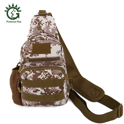 

Protector Plus Wear-resistant Nylon Chest Pack Outdoor Sports Messenger Bag