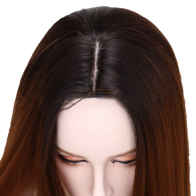 

〖Follure〗Women Fashion Lady Long Straight Neat Middle Part Hair Cosplay Party Wig