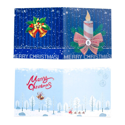 

Tailored New Christmas DIY Hand made Diamond Painting Gift Paper Christmas Card