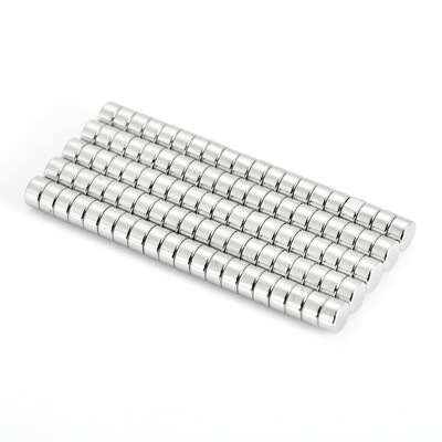 

100pcs 5 x 5 x 3mm N52 Strong NdFeB Cylinder Magnet Birthday DIY Intelligent Gift