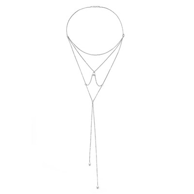 

Fashion Unique Long Necklace Chain Bare Golden Sexy Bikini Back Chain necklace for Women Backless Dress 2018 HOT Jewelry