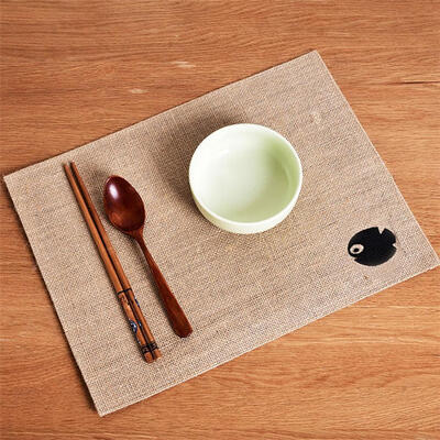 

Greensen Linen Waterproof Heat-resistant Cup Pot Bowl Mat Thicken Anti-slip Tableware Cushion Bowl MatCup Mat