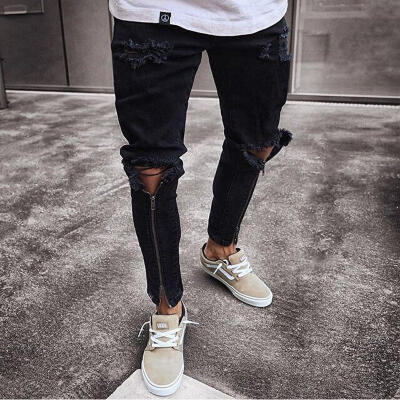 

New Hot Men´s Jogger Pants Fashion Sports Gym Workout Hip Hop Track Trousers Long Slacks