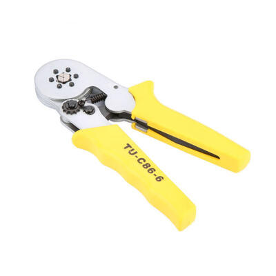 

Greensen Hexagonal Crimper Plier Ratchet Terminal Crimper Wire Stripping Tool Pliers TU-C86-6