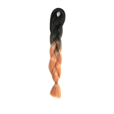 

Gobestart Individual Braid Wigs Big Braids Color Gradient Small Black Dirty Pigtail