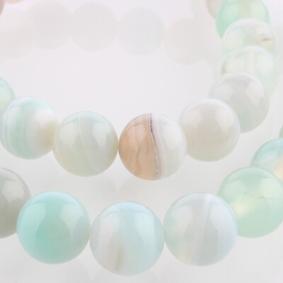

Natural Gemstone Agate Round Bead Strands Dyed SkyBlue 8mm Hole 1mm about 49pcsstrand 1496"