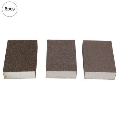 

Greensen Sponge Sand Block 6 Pieces of Rust Polishing Sponge Sandpaper260 Mesh 2100 Mesh 2180 Mesh