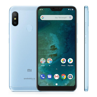 

Global Version - Xiaomi A2 Lite 4GB 64GB Snapdragon 625 Octa Core Telephone 584" 199 Full Screen 12MP5MP 2 Camera Smartphoe