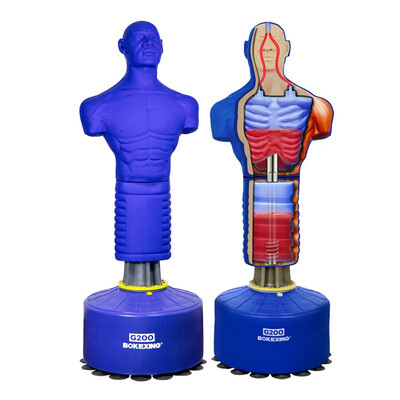 

BOKEXING silicone humanoid sandbag water injection adjustable heavy sand training vertical human sandbag 4129