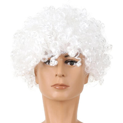 

Soccer Fans Wig Explosion Curly Hairpiece Party Decoration Carnival Headwear Wigs
