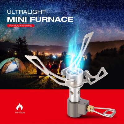

Ultralight Mini Furnace Portable Folding Switch Collapsible Bracket