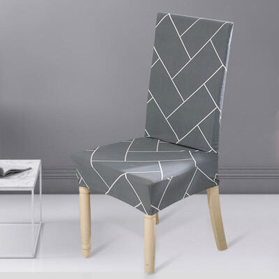 

Greensen Polyester Print Elastic Chair Cover Removable Protective Covers for Home Wedding Hotel