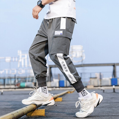 

Gobestart Mens Summer New Style Fashion Overalls Casual Pure Colour Comfortable Trousers