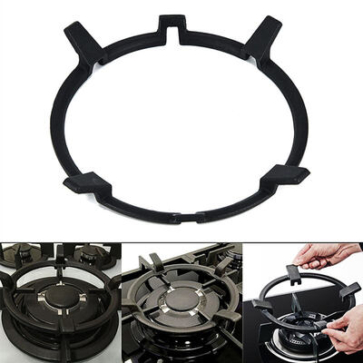 

Kitchen Universal Cast Iron Wok Pan Support Rack Stand for Burner Gas Hob Cooker