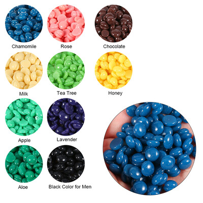 

Greensen 10Types 50gBag Depilatory Hard Wax Waxing Bean Arm Body Bikini Hair Removal Hair Remover Wax Bean Depilatory Wax