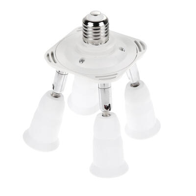 

Adjustable 345 in 1 E27 Base Light Lamp Bulb Adapter Holder Socket Splitt