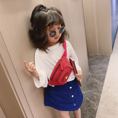 

Tailored Children 2019 Fashion Chest Pocket Shoulder Cross Bag Coin Purse For Child