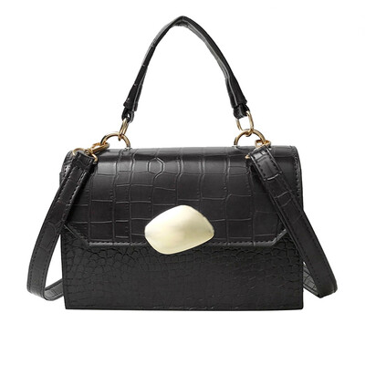 

Tailored Women Ladies Girls Retro Solid Alligator Tote Handbag Shoulder Crossbody Bag