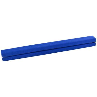 

8 ft Gymnastics Performance Training Folding Floor Balance Beam-Blue