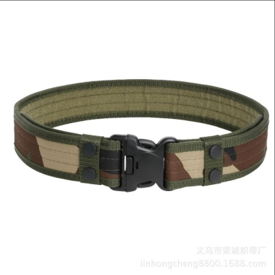 

Tactical Belt Mens Military Belts Army Thicken Canvas Tactical Outdoor Waistband Adjustable Hunting Emergency Rigger Survival