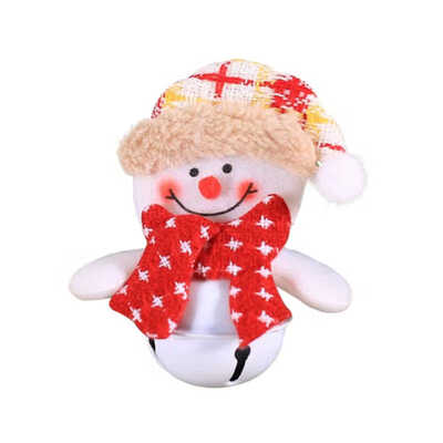 

Colorful SnowmanSanta ClausElk Bells Christmas Decor Pendants Hanging Xmas Tree Hanging Doll Pendants Crafts Accessories