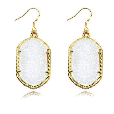 

Hot Retro Vintage Fashion Earrings Geometry Acrylic Fluorescent Earring Earrings Women Gifts Fashion Acrylic Earrings