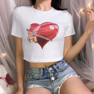 

Starmoon Women O-Neck Short Sleeve Printing T-shirts And Casual Blouse