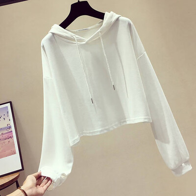 

Women Hoodie Fashion Letter Sweatshirt Autumn Long Sleeve Loose Casual Pullover Tops