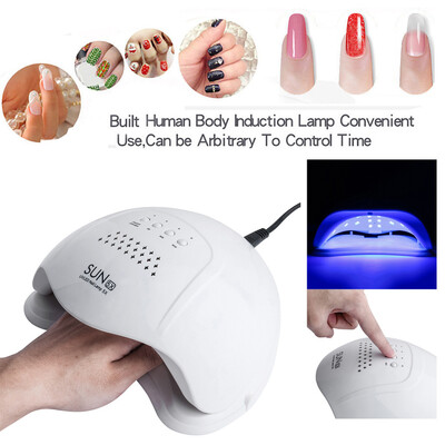 

Toponeto LED UV Nail Gel Curing Lamp Light Gel Polish Nail Dryer Nail Art Machine