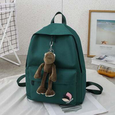 

Ins backpack female Korean high school backpack college students ancient sense of junior high school Joker fashion backpack