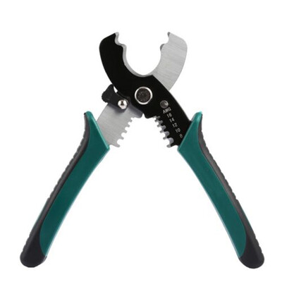 

Multi Tool 8 Wire Stripper Cable Cutting Scissor Stripping Pliers Cutter 16-4