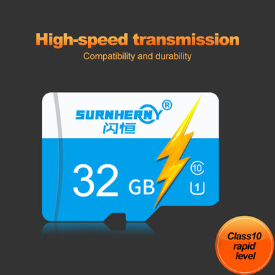 

High Speed Memory TF Card HD Camera Storage Cards Orange&128GB